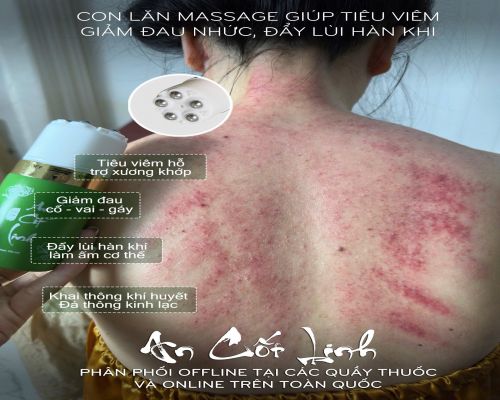 Con lăn massage An Cốt Linh